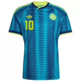 Camisolas Colômbia James 10 2º Equipamento Alternativa World Cup 2026 Manga Curta
