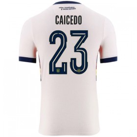 Camisolas Ecuador Caicedo 23 3º Equipamento World Cup 2026 Manga Curta