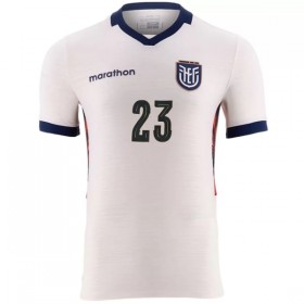 Camisolas Ecuador Caicedo 23 3º Equipamento World Cup 2026 Manga Curta