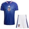 Camisolas Japão Criança 1º Equipamento Principal World Cup 2026 Manga Curta