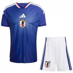 Camisolas Japão Criança 1º Equipamento Principal World Cup 2026 Manga Curta
