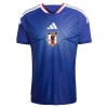 Camisolas Japão Criança 1º Equipamento Principal World Cup 2026 Manga Curta