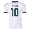 Camisolas México A. Vega 10 2º Equipamento Alternativa World Cup 2026 Manga Curta Camisolas México A. Vega 10 2º Equipamento Alternativa World Cup 2026 Manga Curta