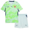 Camisolas Suíça Criança 2º Equipamento Alternativa World Cup 2026 Manga Curta