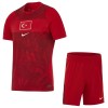 Camisolas Turquia Criança 1º Equipamento Principal World Cup 2026 Manga Curta