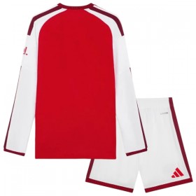 Camisolas Arsenal Criança 1º Equipamento Principal 2026-27 Manga Comprida