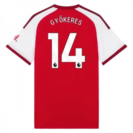 Camisolas Arsenal Gyokeres 14 1º Equipamento Principal 2026-27 Manga Curta Camisolas Arsenal Gyokeres 14 1º Equipamento Principal 2026-27 Manga Curta