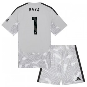 Camisolas Arsenal Raya 1 Guarda Redes Criança 1º Equipamento Principal 2026-27 Manga Curta