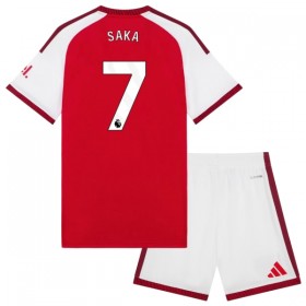 Camisolas Arsenal Saka 7 Criança 1º Equipamento Principal 2026-27 Manga Curta