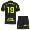Camisolas Atlético Madrid J. Alvarez 19 Criança 2º Equipamento Alternativa 2026-27 Manga Curta Camisolas Atlético Madrid J. Alvarez 19 Criança 2º Equipamento Alternativa 2026-27 Manga Curta