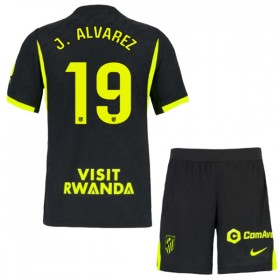 Camisolas Atlético Madrid J. Alvarez 19 Criança 2º Equipamento Alternativa 2026-27 Manga Curta
