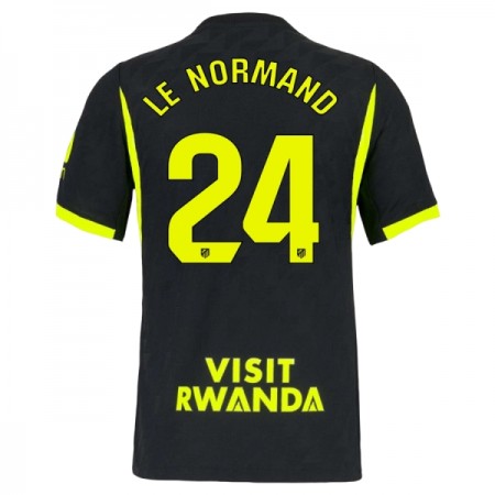 Camisolas Atlético Madrid Le Normand 24 2º Equipamento Alternativa 2026-27 Manga Curta Camisolas Atlético Madrid Le Normand 24 2º Equipamento Alternativa 2026-27 Manga Curta