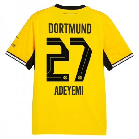 Camisolas Borussia Dortmund Adeyemi 27 1º Equipamento Principal 2026-27 Manga Curta Camisolas Borussia Dortmund Adeyemi 27 1º Equipamento Principal 2026-27 Manga Curta