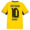 Camisolas Borussia Dortmund Brandt 10 1º Equipamento Principal 2026-27 Manga Curta Camisolas Borussia Dortmund Brandt 10 1º Equipamento Principal 2026-27 Manga Curta