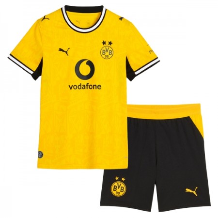 Camisolas Borussia Dortmund Criança 1º Equipamento Principal 2026-27 Manga Curta Camisolas Borussia Dortmund Criança 1º Equipamento Principal 2026-27 Manga Curta
