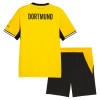 Camisolas Borussia Dortmund Criança 1º Equipamento Principal 2026-27 Manga Curta