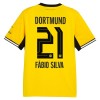 Camisolas Borussia Dortmund Fabio Silva 21 1º Equipamento Principal 2026-27 Manga Curta Camisolas Borussia Dortmund Fabio Silva 21 1º Equipamento Principal 2026-27 Manga Curta