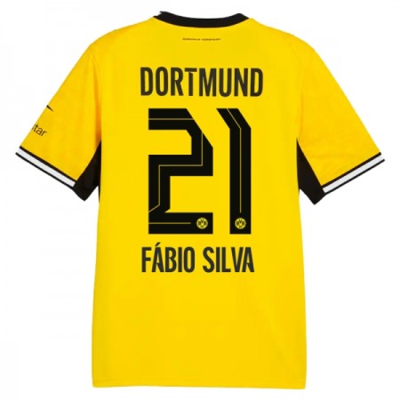 Camisolas Borussia Dortmund Fabio Silva 21 1º Equipamento Principal 2026-27 Manga Curta Camisolas Borussia Dortmund Fabio Silva 21 1º Equipamento Principal 2026-27 Manga Curta