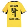 Camisolas Borussia Dortmund N. Schlotterbeck 4 1º Equipamento Principal 2026-27 Manga Curta Camisolas Borussia Dortmund N. Schlotterbeck 4 1º Equipamento Principal 2026-27 Manga Curta