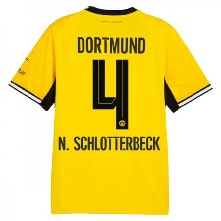 Camisolas Borussia Dortmund N. Schlotterbeck 4 1º Equipamento Principal 2026-27 Manga Curta Camisolas Borussia Dortmund N. Schlotterbeck 4 1º Equipamento Principal 2026-27 Manga Curta