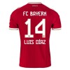 Camisolas FC Bayern de Munique Luis Diaz 14 1º Equipamento Principal 2026-27 Manga Curta Camisolas FC Bayern de Munique Luis Diaz 14 1º Equipamento Principal 2026-27 Manga Curta