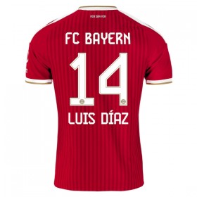 Camisolas FC Bayern de Munique Luis Diaz 14 1º Equipamento Principal 2026-27 Manga Curta