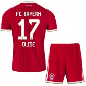 Camisolas FC Bayern de Munique Olise 17 Criança 1º Equipamento Principal 2026-27 Manga Curta