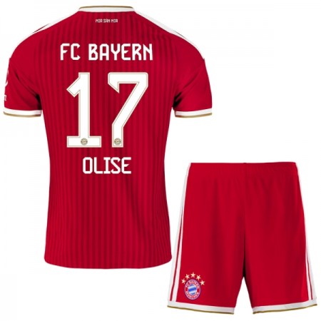 Camisolas FC Bayern de Munique Olise 17 Criança 1º Equipamento Principal 2026-27 Manga Curta Camisolas FC Bayern de Munique Olise 17 Criança 1º Equipamento Principal 2026-27 Manga Curta