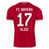 Camisolas FC Bayern de Munique Olise 17 Criança 1º Equipamento Principal 2026-27 Manga Curta