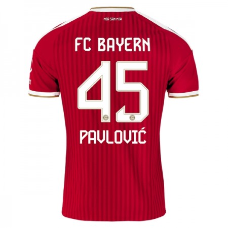 Camisolas FC Bayern de Munique Pavlovic 45 1º Equipamento Principal 2026-27 Manga Curta