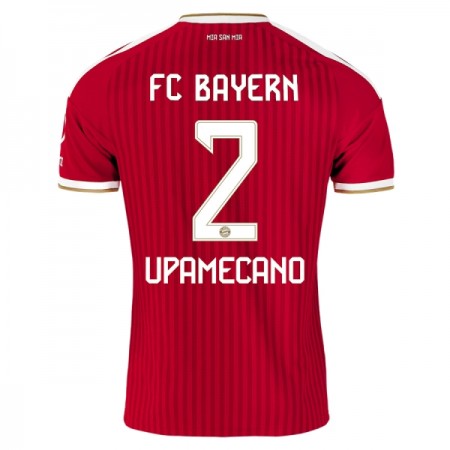 Camisolas FC Bayern de Munique Upamecano 2 1º Equipamento Principal 2026-27 Manga Curta