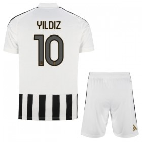 Camisolas Juventus Yildiz 10 Criança 1º Equipamento Principal 2026-27 Manga Curta