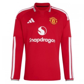 Camisolas Manchester United 1º Equipamento Principal 2026-27 Manga Comprida
