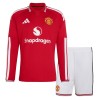 Camisolas Manchester United Criança 1º Equipamento Principal 2026-27 Manga Comprida Camisolas Manchester United Criança 1º Equipamento Principal 2026-27 Manga Comprida