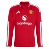 Camisolas Manchester United Criança 1º Equipamento Principal 2026-27 Manga Comprida