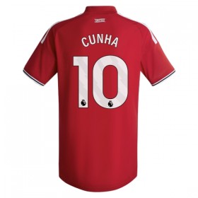 Camisolas Manchester United Cunha 10 1º Equipamento Principal 2026-27 Manga Curta
