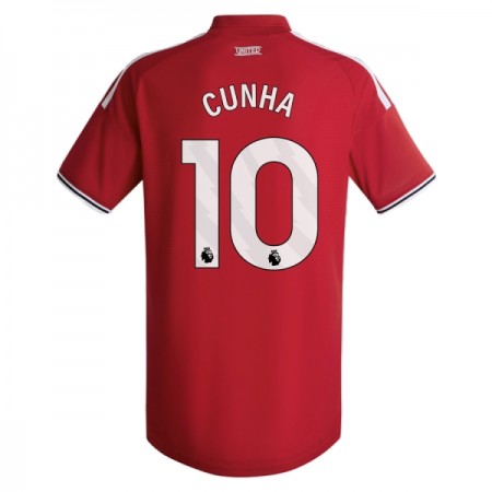 Camisolas Manchester United Cunha 10 1º Equipamento Principal 2026-27 Manga Curta Camisolas Manchester United Cunha 10 1º Equipamento Principal 2026-27 Manga Curta