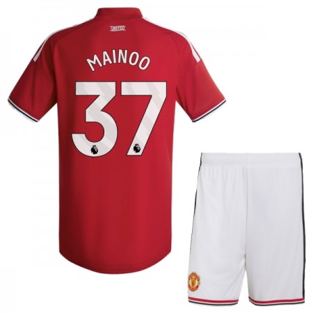 Camisolas Manchester United Mainoo 37 Criança 1º Equipamento Principal 2026-27 Manga Curta Camisolas Manchester United Mainoo 37 Criança 1º Equipamento Principal 2026-27 Manga Curta