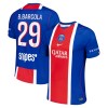 Camisolas Paris Saint-Germain Bradley Barcola 29 1º Equipamento Principal 2026-27 Manga Curta Camisolas Paris Saint-Germain Bradley Barcola 29 1º Equipamento Principal 2026-27 Manga Curta