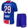 Camisolas Paris Saint-Germain Bradley Barcola 29 Criança 1º Equipamento Principal 2026-27 Manga Curta