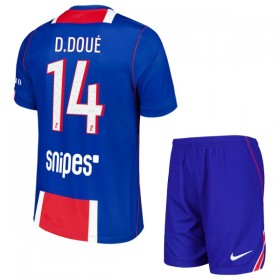 Camisolas Paris Saint-Germain Desire Doue 14 Criança 1º Equipamento Principal 2026-27 Manga Curta
