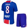 Camisolas Paris Saint-Germain Fabian 8 Criança 1º Equipamento Principal 2026-27 Manga Curta Camisolas Paris Saint-Germain Fabian 8 Criança 1º Equipamento Principal 2026-27 Manga Curta