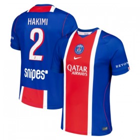 Camisolas Paris Saint-Germain Hakimi 2 1º Equipamento Principal 2026-27 Manga Curta