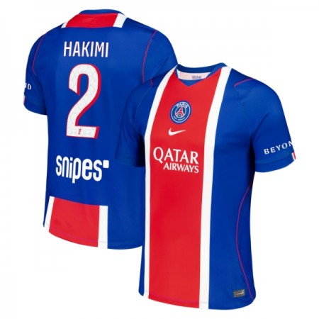Camisolas Paris Saint-Germain Hakimi 2 1º Equipamento Principal 2026-27 Manga Curta