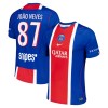 Camisolas Paris Saint-Germain Joao Neves 87 1º Equipamento Principal 2026-27 Manga Curta Camisolas Paris Saint-Germain Joao Neves 87 1º Equipamento Principal 2026-27 Manga Curta