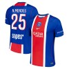 Camisolas Paris Saint-Germain Nuno Mendes 25 1º Equipamento Principal 2026-27 Manga Curta
