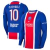 Camisolas Paris Saint-Germain O. Dembele 10 1º Equipamento Principal 2026-27 Manga Comprida