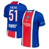 Camisolas Paris Saint-Germain Pacho 51 1º Equipamento Principal 2026-27 Manga Curta Camisolas Paris Saint-Germain Pacho 51 1º Equipamento Principal 2026-27 Manga Curta