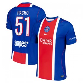 Camisolas Paris Saint-Germain Pacho 51 1º Equipamento Principal 2026-27 Manga Curta