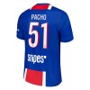 Camisolas Paris Saint-Germain Pacho 51 1º Equipamento Principal 2026-27 Manga Curta